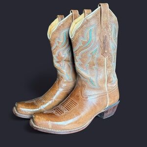 Old West - Women's Western Leather Boots